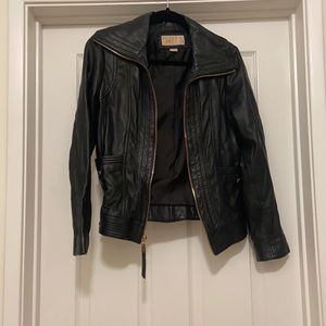 Michael Kors Genuine Leather Jacket